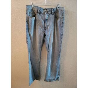 DKNY Men's Madison Jeans Denim Mid Rise Pockets Light Wash Blue Size 34X30